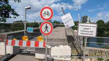 Gesperrter Donausteg: Eröffnung zum Schwörwochenende soll klappen