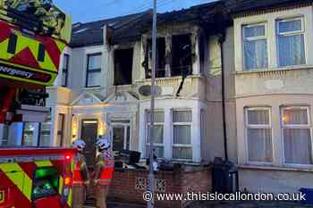 Four hurt and Ilford house partly destroyed after e-bike fire
