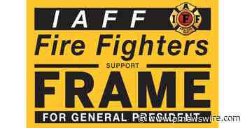 Braden Frame Announces Candidacy for IAFF General President
