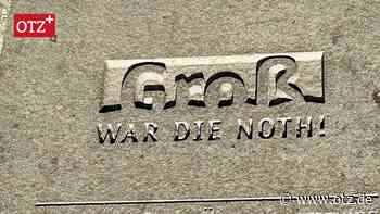 Jenaer Rätselnuss: Was Schriftzug im Straßengrund mit Nässe zu tun hat