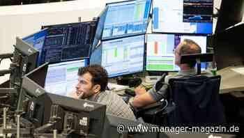 Dax mit Kursgewinnen, Dow Jones mit Kursrallye auf Jahreshoch, Aktien Morgan Stanley und Covestro im Plus