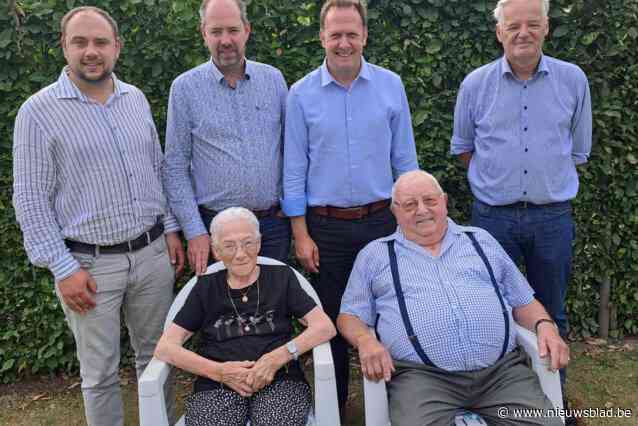 Aurèle en Frida vieren briljanten huwelijksgeluk