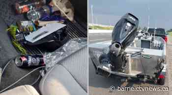 Suspected impaired driver on Highway 400 charged with having open liquor