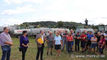 Protest auf dem Feld: Landwirte kritisieren Düngeverordnung
