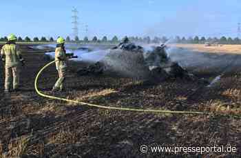 FW Pulheim: Feldbrand in Pulheim