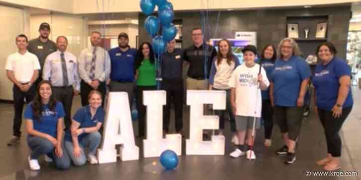 Make-a-Wish, local Subaru dealership grant 13-year-old's wish