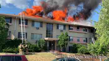 Woman charged with lighting firework that burned down St. Paul apartment building