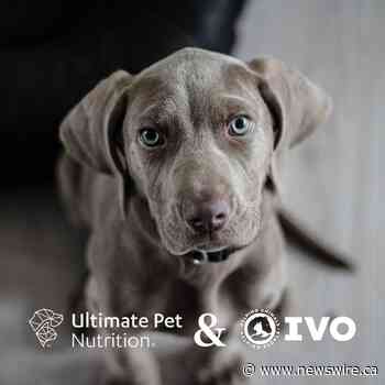 Ultimate Pet Nutrition Announces International Veterinary Outreach (IVO) Sponsorship