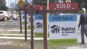 Barrie families receive keys to new homes in Habitat for Humanity Huronia build