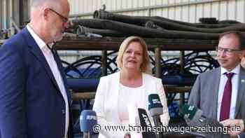 Faeser mahnt zum Schutz von kritischer Infrastruktur