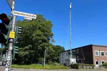 Darum steht eine 25-Meter-Antenne an der Scharnhorststraße