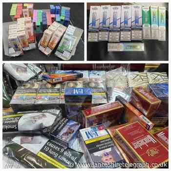 Police uncovered counterfeit tobacco in shops across Burnley