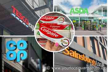 Colgate toothpaste prices at Tesco, Sainsbury's and more