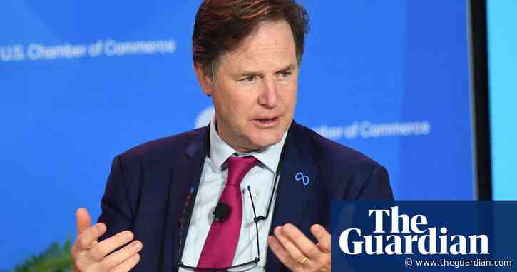 Nick Clegg defends release of open-source AI model by Meta