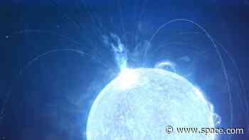 Scientists discover 'glitched' neutron star that obliterated an asteroid, then fired off a brilliant explosion