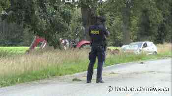Cyclists, tractor operator involved in Middlesex County disturbance