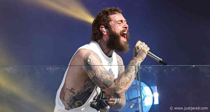 Post Malone Surprises Fans with Performance in Times Square!