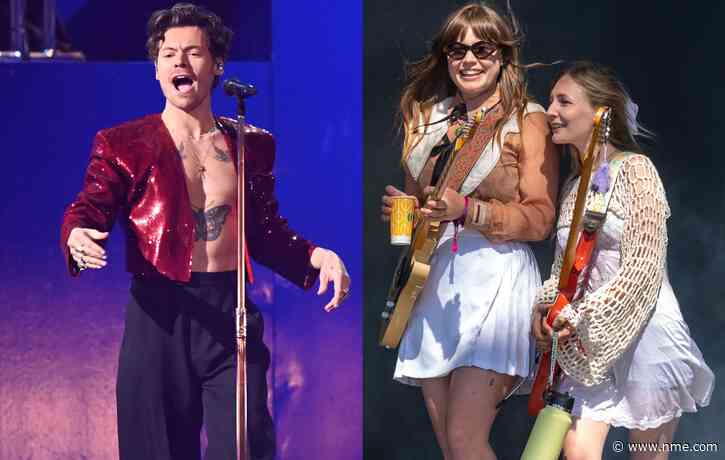 Watch Harry Styles play ‘Wet Dream’ with Wet Leg