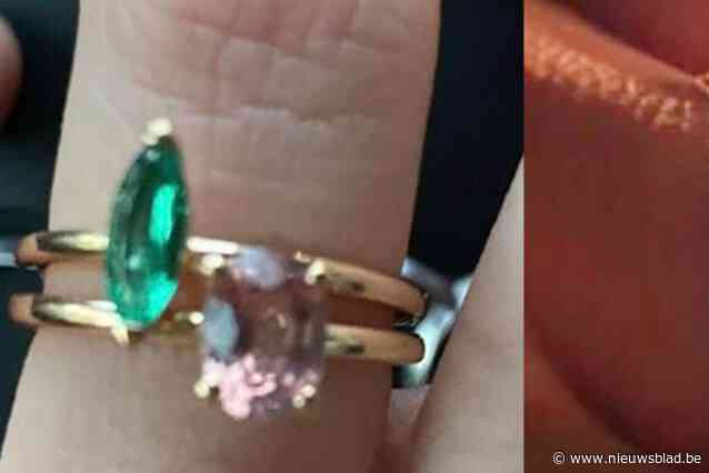 Straf: na analyse camerabeelden blijkt dat ringen Valerie op supermarktparking echt opgeraapt en meegenomen werden, maar ze heeft ze bijna terug