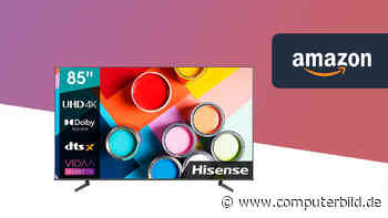 Gigantischer Hisense-TV mit 85 Zoll, 4K und Dolby Atmos für 1.199 Euro