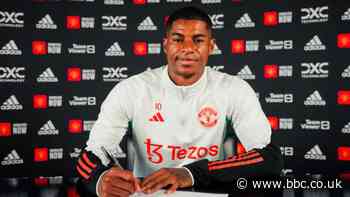 Marcus Rashford: Manchester United forward signs new contract until 2028