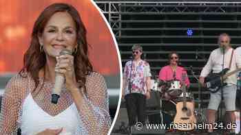 Andrea Berg ist Vorreiterin: Inklusions-Band spielte beim „Heimspiel“ auf ihrer Bühne vor Publikum