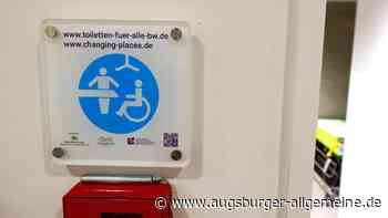 Eine neue "Toilette für alle" in einer Ulmer Behörde