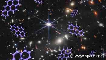 James Webb Space Telescope makes 1st detection of diamond-like carbon dust in the universe's earliest stars