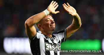 Harrison Ashby ready to 'grab' next chance after first Newcastle goal amid 'massive learning curve'