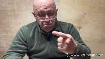 Wagner-Chef Prigoschin meldet sich zurück - erstmals nach Aufstand