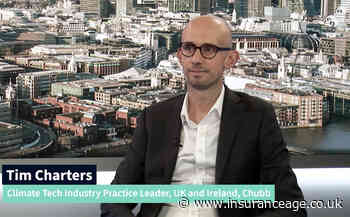 Video Q&A: Chubb climate tech practice leader Tim Charters