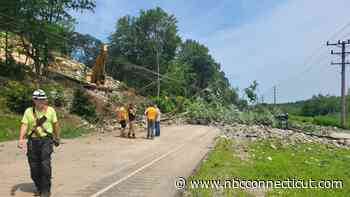 Winsted Road in Torrington closed after blasting incident