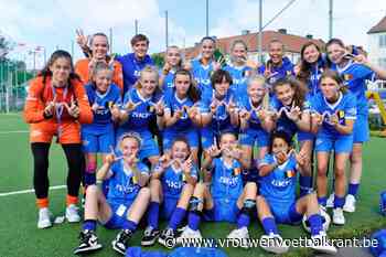 Belgische speelsters riant groepswinnaar op internationaal toernooi in Zweden