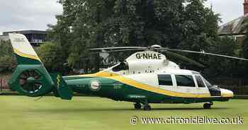 Air ambulance called as teenage girl suffers head injury after being hit by car in Wallsend