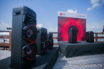 LG lança as potentes caixas de som LG XBOOM XL5 e XL7