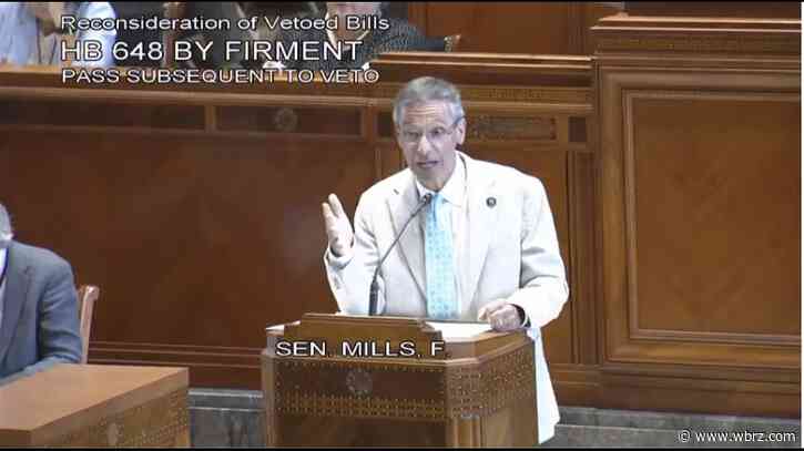 La. legislature overrides veto of HB 648, bans gender-affirming procedures on children