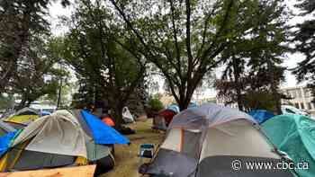 Woman dies at Regina city hall homeless camp, mayor says it was a matter of 'when' not 'if'