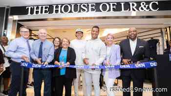 Russell Wilson, Ciara celebrate grand opening of Denver airport store