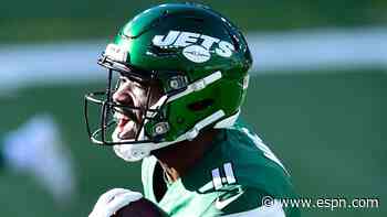 Source: Jets send WR Mims to Lions for '25 pick