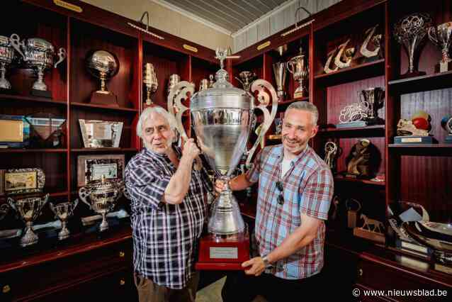 BIJ DE ZAAK. Mechels bedrijf dat bekers en medailles maakt heeft Luciano Pavarotti en het Nederlandse Koningshuis als klanten
