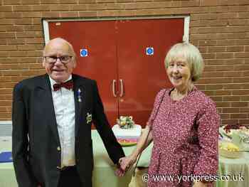Sandra and Edward Umpleby from Long Marston celebrate 60th anniversary