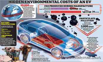Why your electric car is nowhere near as green as you think: the hidden eco-pitfalls of the NetZero cause's pin-up