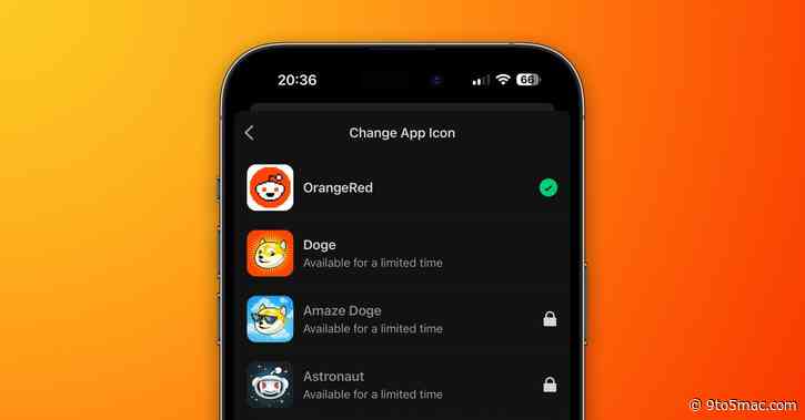 Reddit on iOS has an ugly new icon – and you have to pay to change it