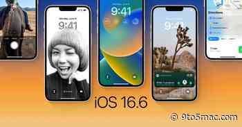Apple releases iOS 16.6 RC for beta testers