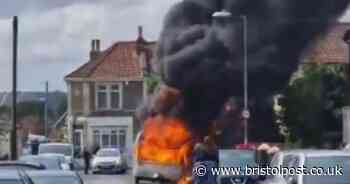 Caravan arson investigation launched in Fishponds after 'explosion' on street