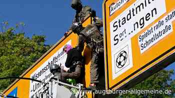 Aktivist nach Klima-Protest an Adenauerbrücke erneut in Polizeigewahrsam