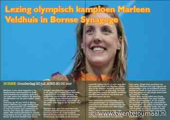 Lezing olympisch kampioen Marleen Veldhuis in Bornse Synagoge