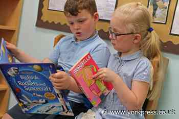 New library open at St Barnabas CE School, Leeman Road, York