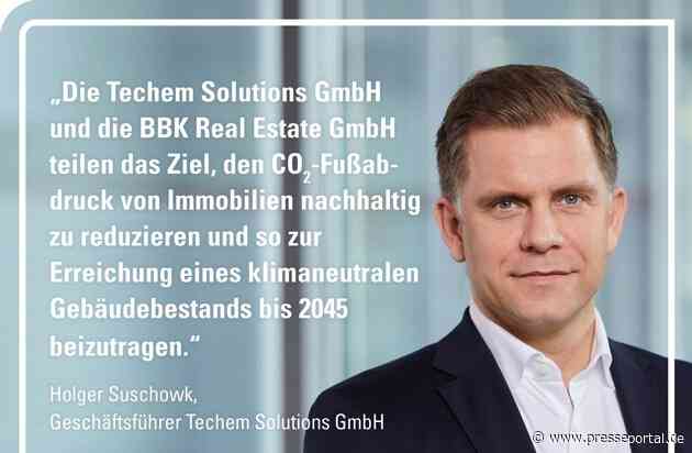 Für einen klimaneutralen Gebäudebestand: Techem Solutions GmbH und BBK Real Estate GmbH gründen Joint Venture