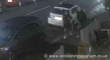 Blackpool police looking to speak to two men over BMW theft